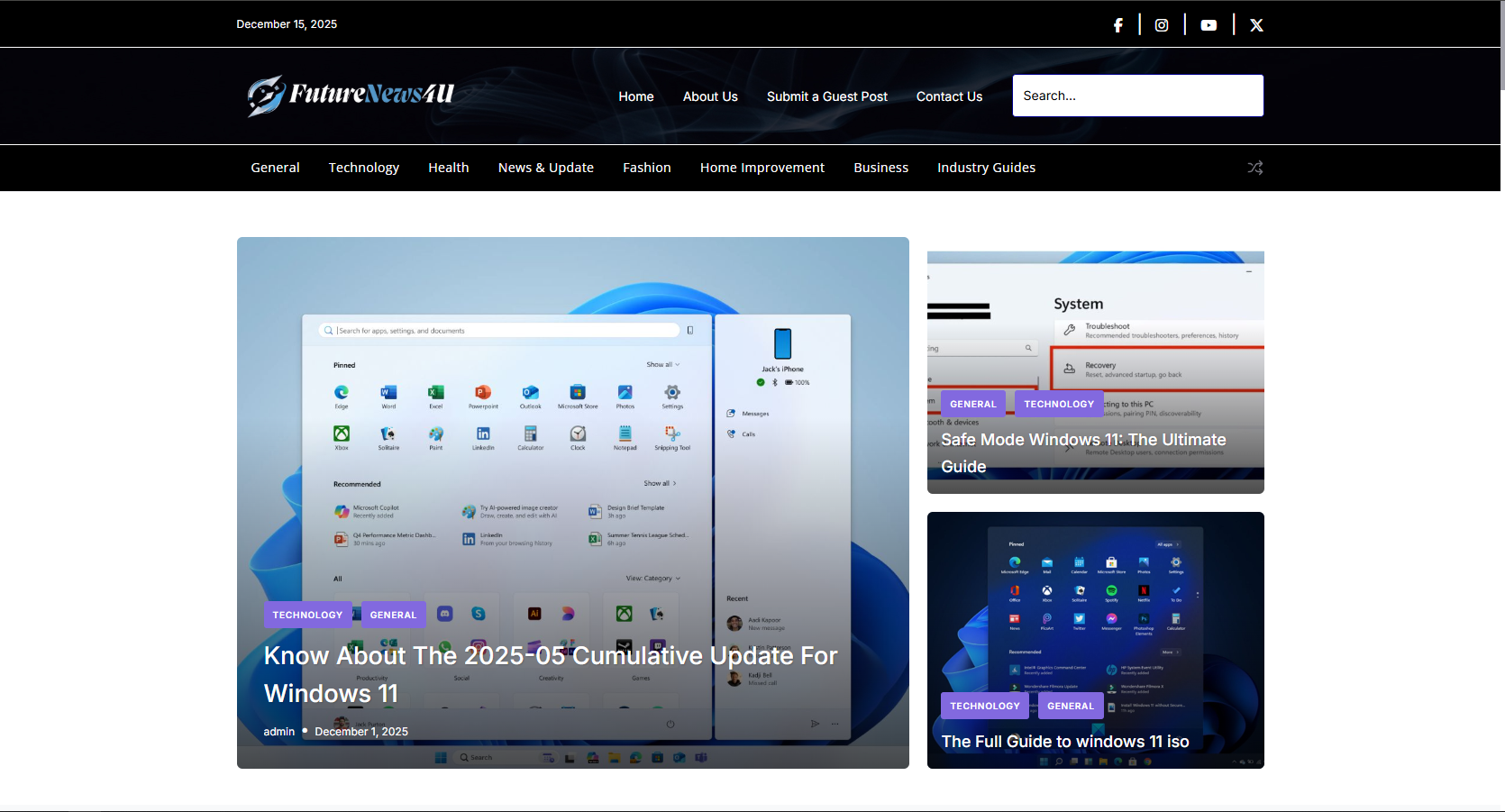 Corporate Website
